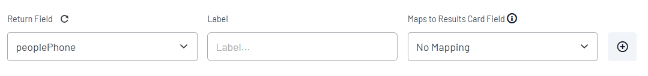 Adding metadata for peoplePhone to the Results Card as an unmapped field