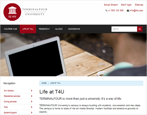 Assign a page layout