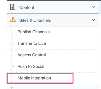 The Mobile Integration Link