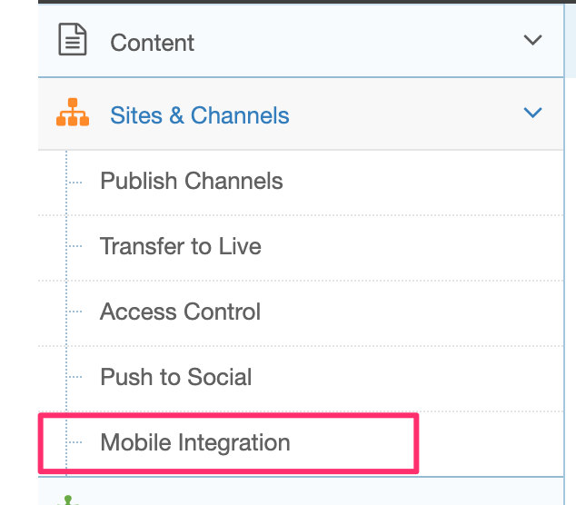 The Mobile Integration Link