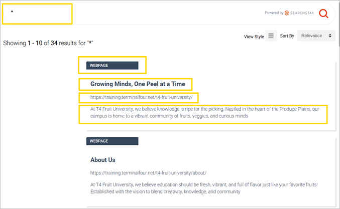 Reload your hosted search experience