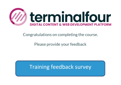 Training Feedback Survey Form