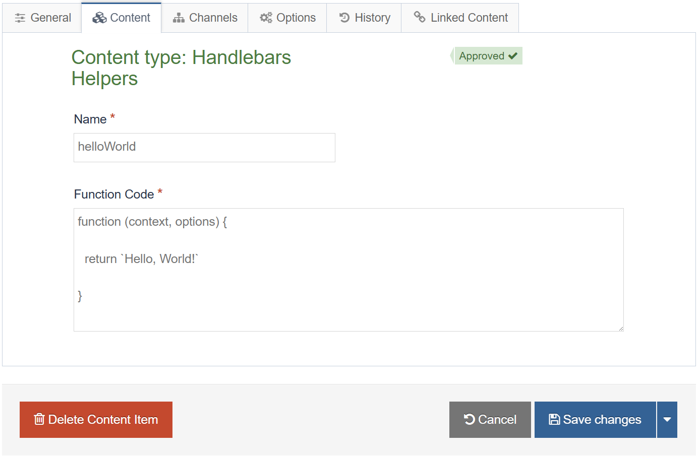 helloWorld Code